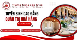 Cao đẳng quản trị nhà hàng