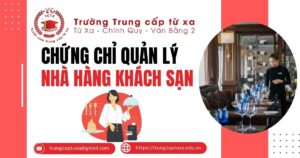 Chứng chỉ Quản lý Nhà hàng khách sạn