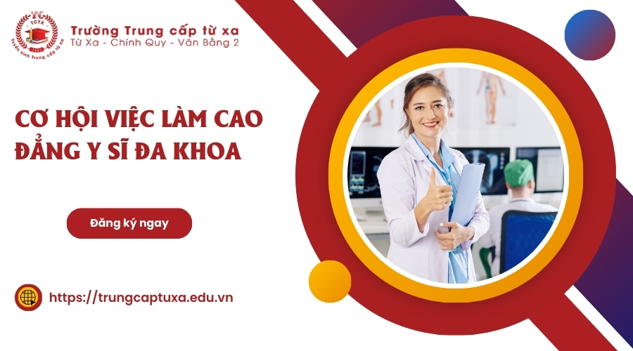 Cơ hội việc làm Cao đẳng Y sĩ đa khoa sau khi tốt nghiệp