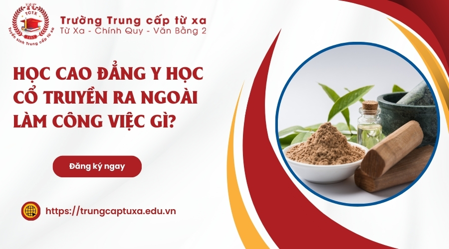 Học Cao đẳng Y học cổ truyền ra ngoài làm công việc gì?