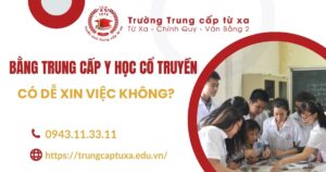 Bằng Trung cấp Y học cổ truyền ra trường có dễ xin việc