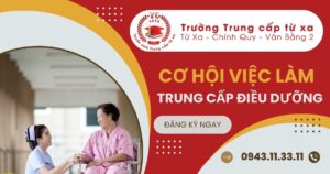Cơ hội việc làm Trung cấp Điều dưỡng sau khi ra trường