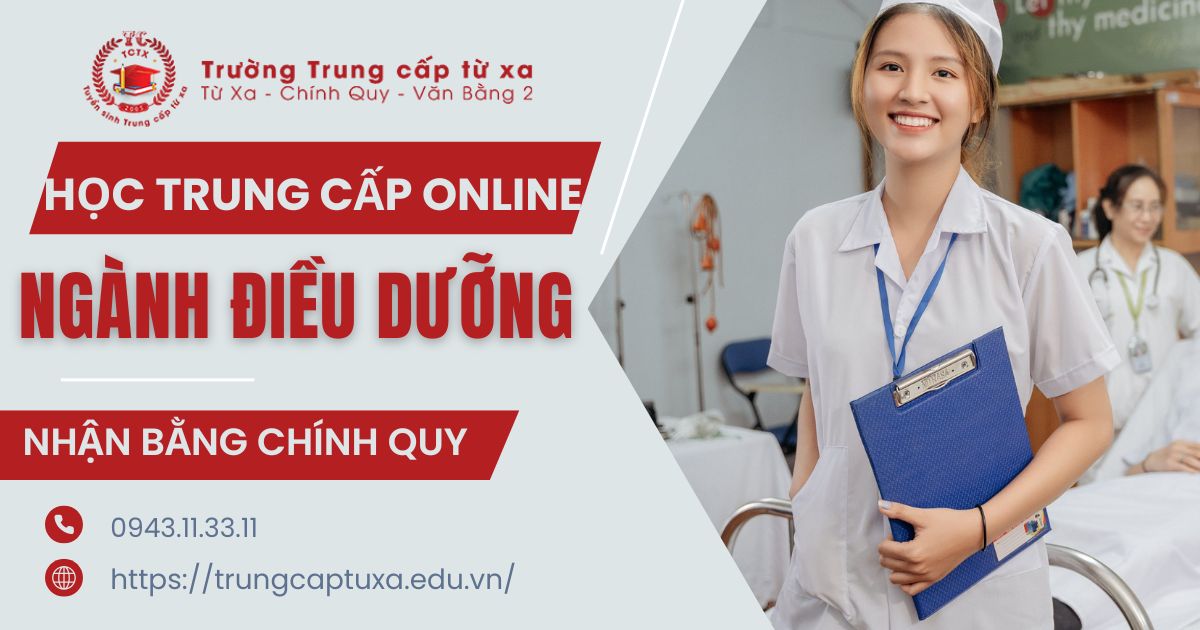 Trung cấp Điều dưỡng học online được không