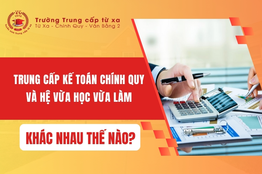 trung cấp kế toán chính quy