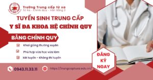 Tuyển sinh Trung cấp Y sĩ đa khoa chính quy