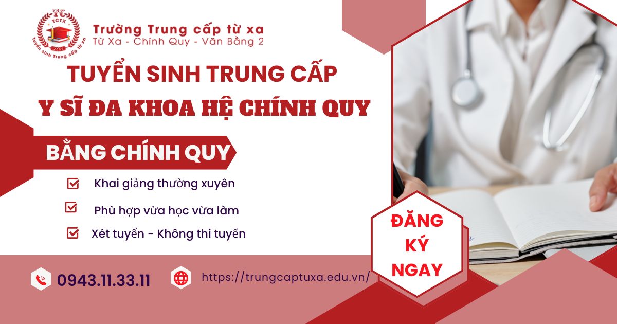 Tuyển sinh Trung cấp Y sĩ đa khoa chính quy