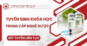 Tuyển sinh khóa học Trung cấp nghề Dược