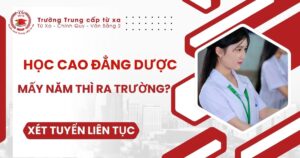 Học Cao đẳng Dược mấy năm thì ra trường?