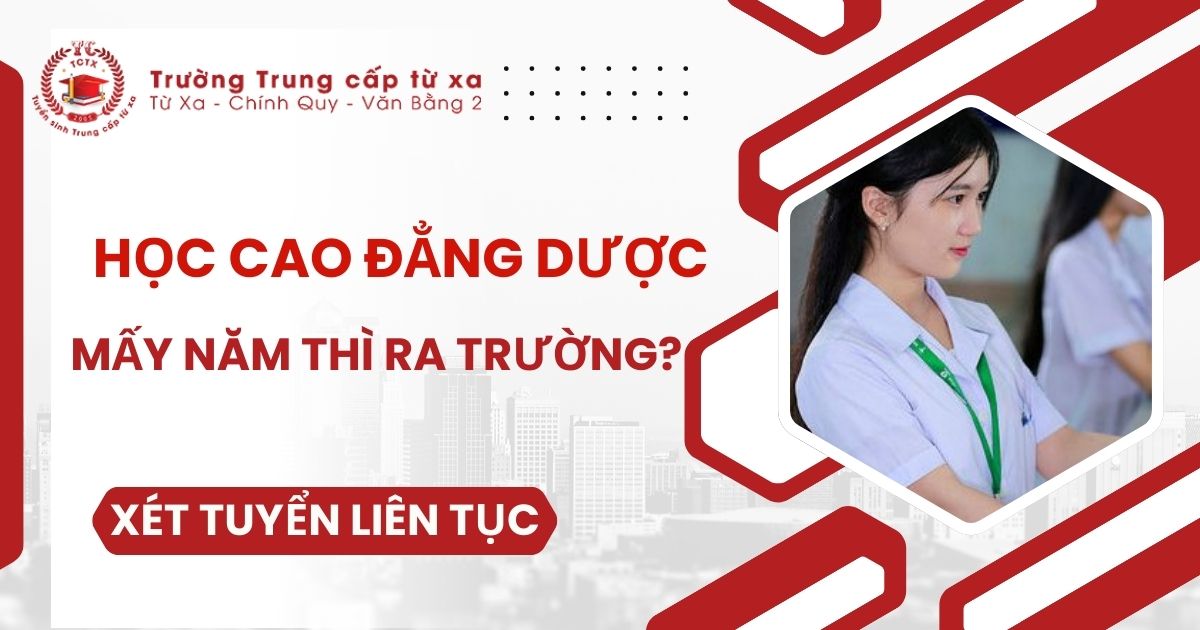 Học Cao đẳng Dược mấy năm thì ra trường?