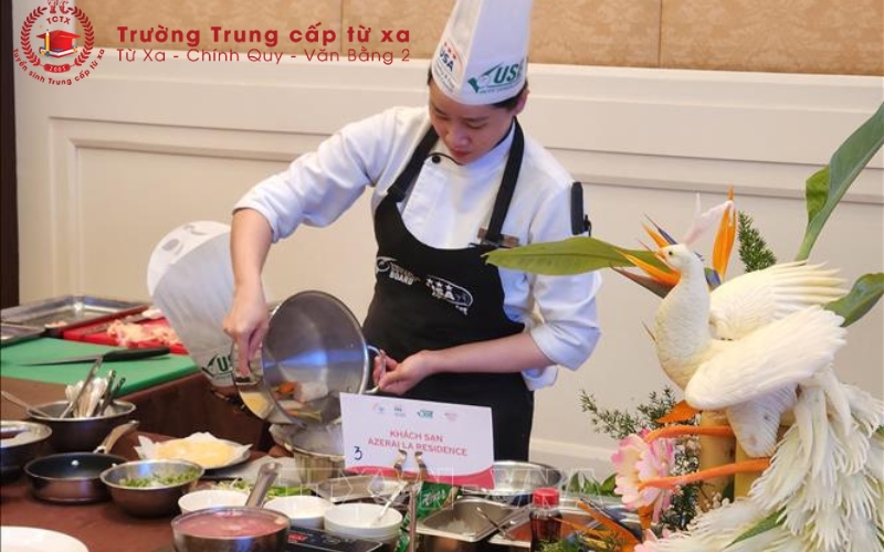 Mục tiêu đào tạo Trung cấp Kỹ thuật chế biến món ăn