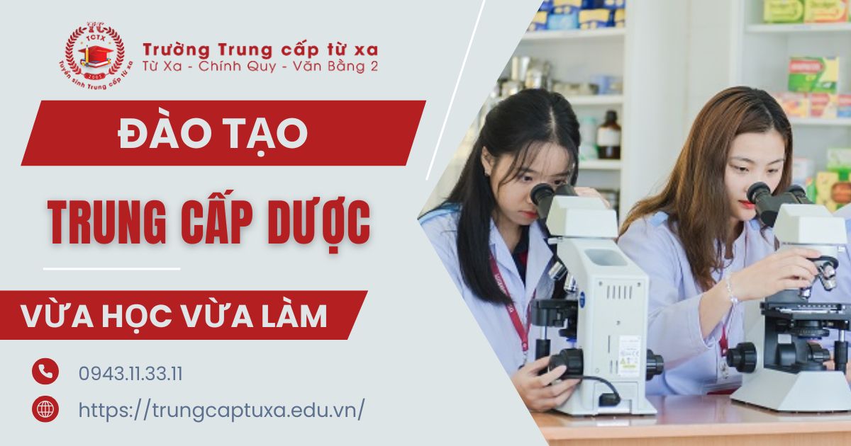 Đào tạo Trung cấp Dược vừa học vừa làm tại TPHCM