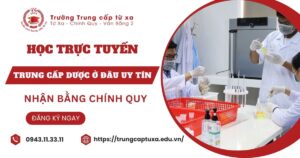 Học Trung cấp Dược trực tuyến ở đâu uy tín?