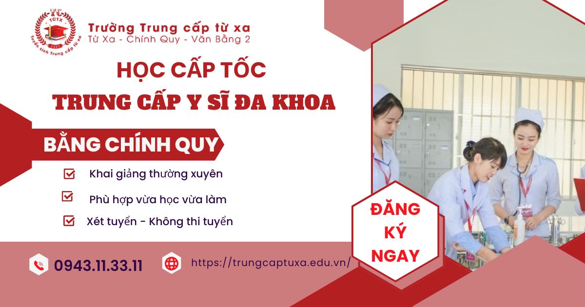 Học Trung cấp Y sĩ đa khoa cấp tốc ở đâu uy tín?