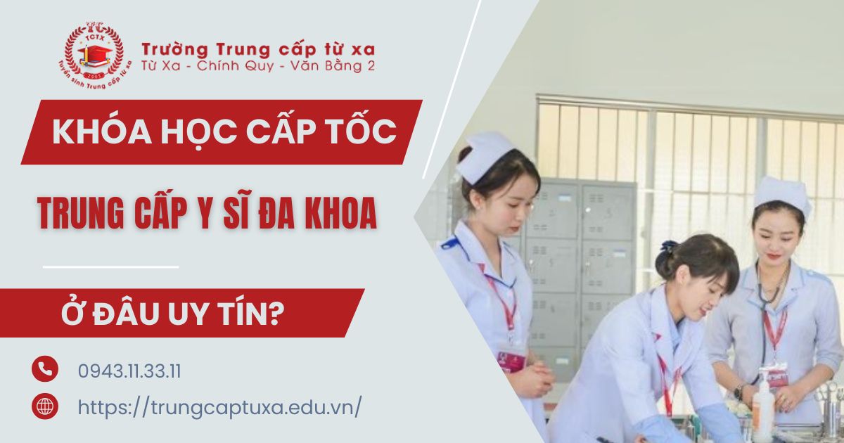 Khóa học Trung cấp Y sĩ đa khoa cấp tốc uy tín