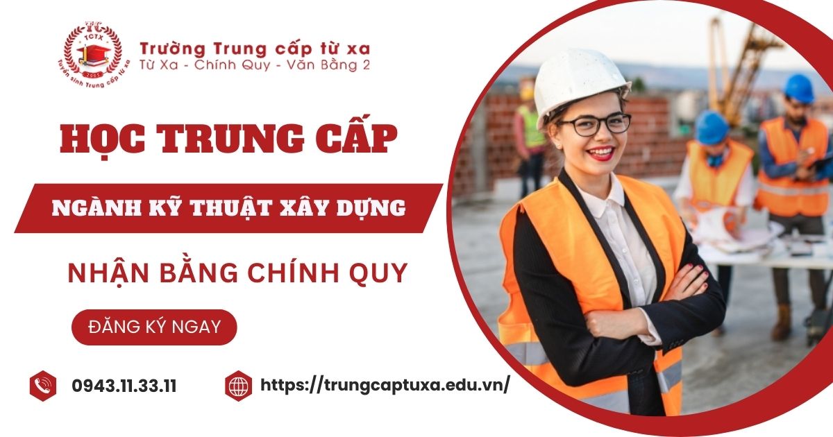 Học Trung cấp ngành Kỹ thuật xây dựng tại miền Trung