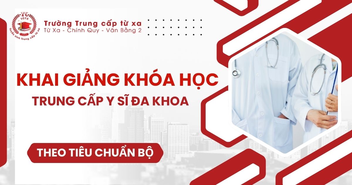 Khai giảng khóa học Trung cấp ngành Y sĩ đa khoa online