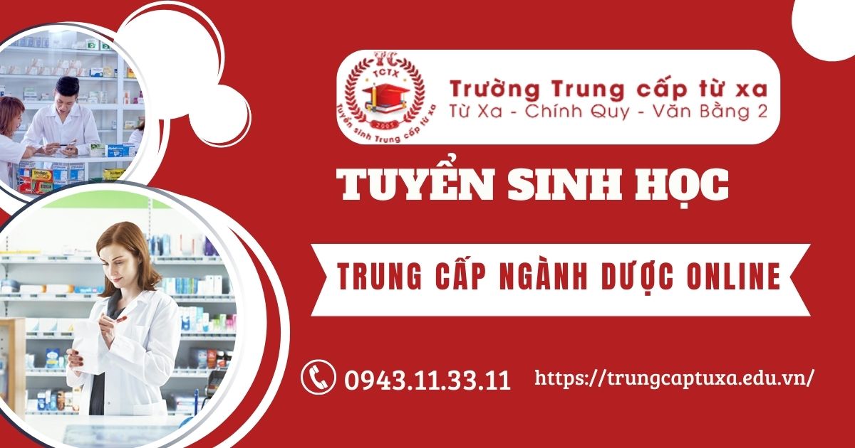 Học Trung cấp ngành Dược online miền Nam