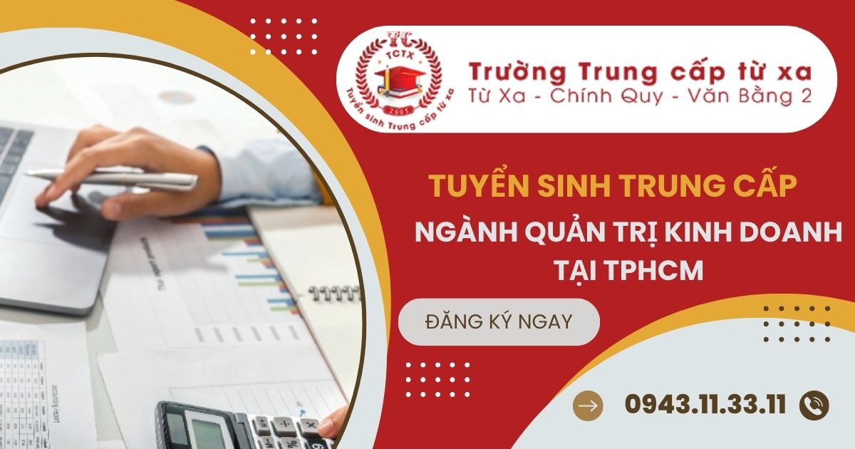 Học Trung cấp Quản trị kinh doanh tại TPHCM