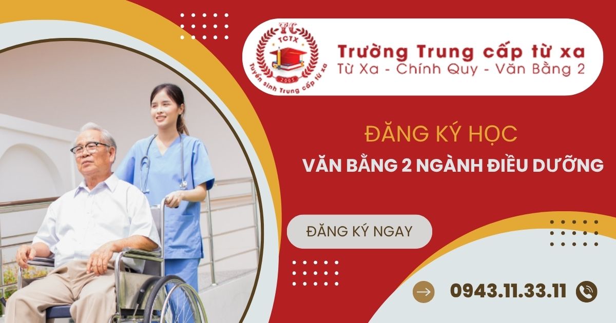 Đăng ký học Văn bằng 2 ngành Điều dưỡng