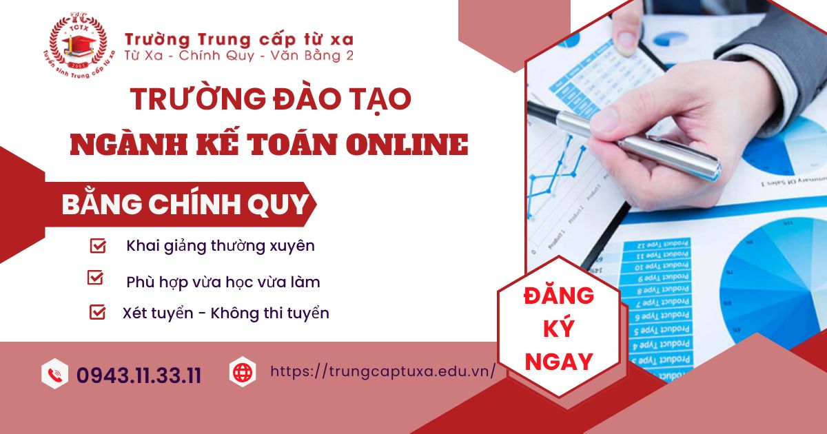 Trường đào tạo ngành Kế toán online