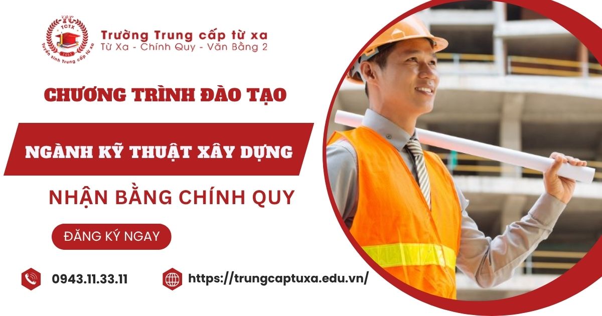 Chương trình đào tạo ngành Kỹ thuật xây dựng chuẩn Bộ