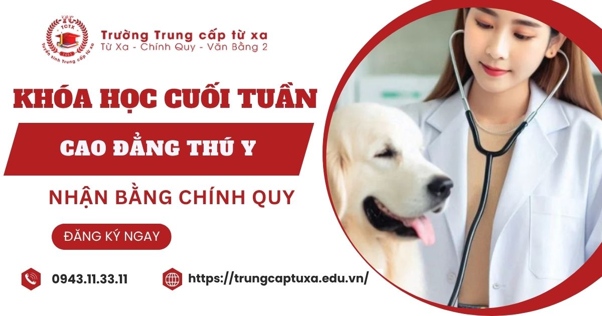 Khai giảng lớp Cao đẳng Thú Y học cuối tuần dành cho người đi làm