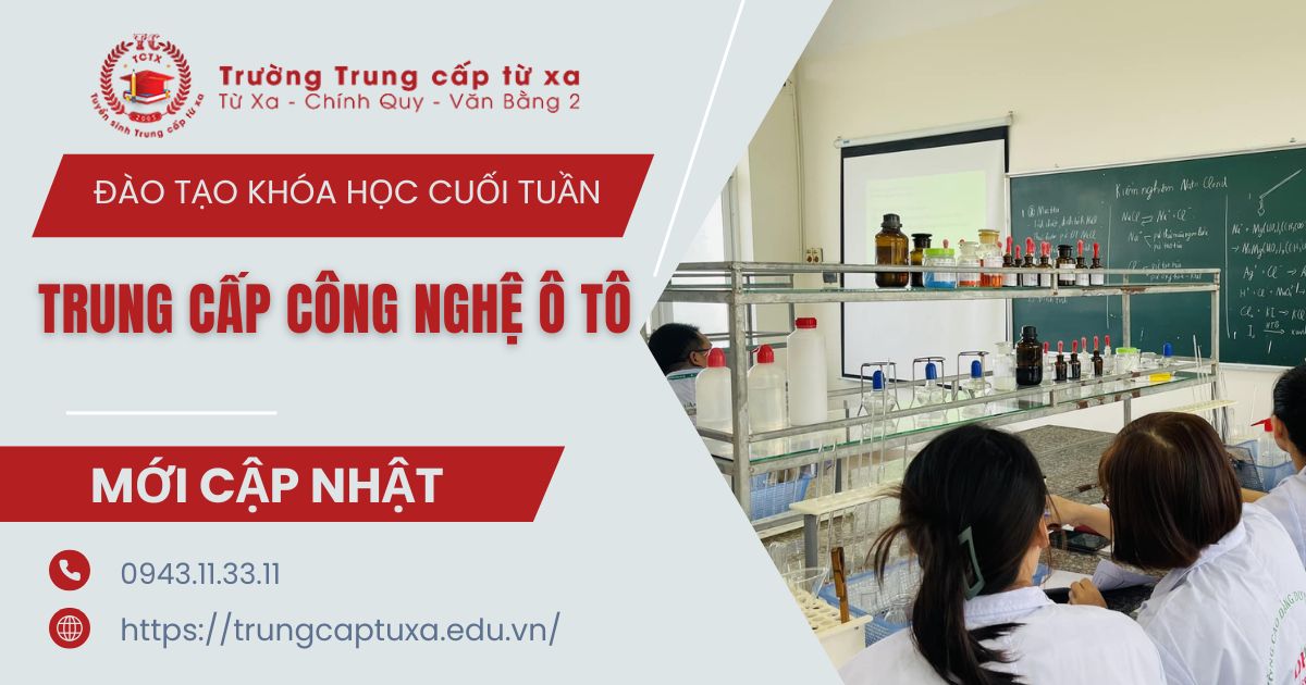 Khai giảng lớp Công nghệ ô tô học cuối tuần dành cho người đi làm