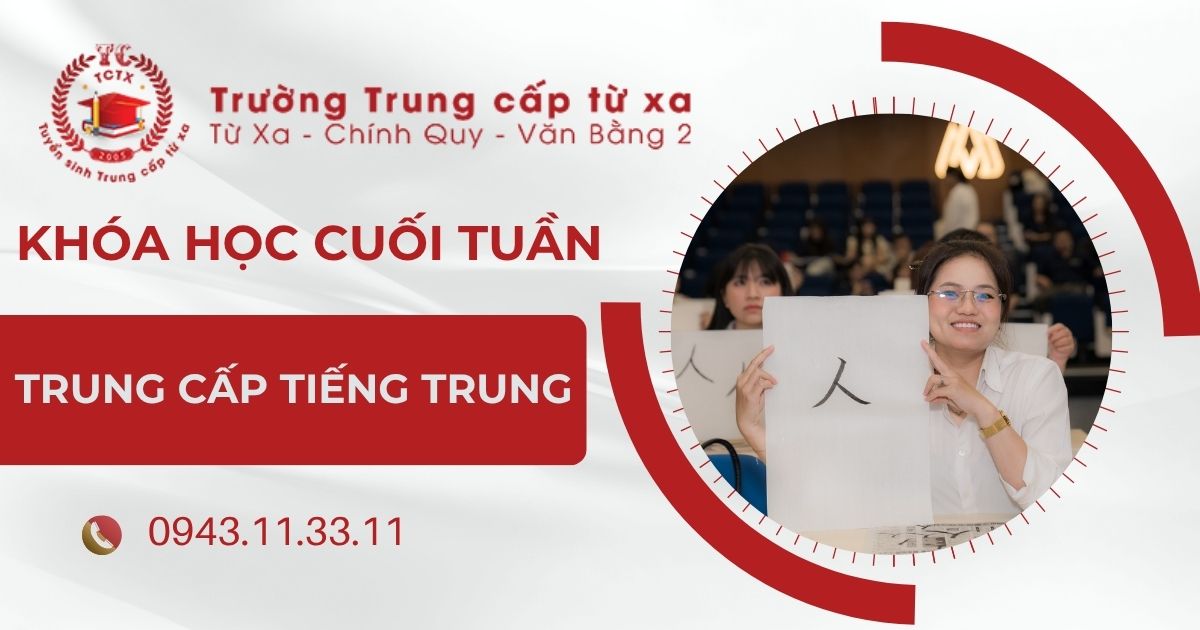 Khai giảng lớp Trung cấp Tiếng Trung học cuối tuần dành cho người đi làm