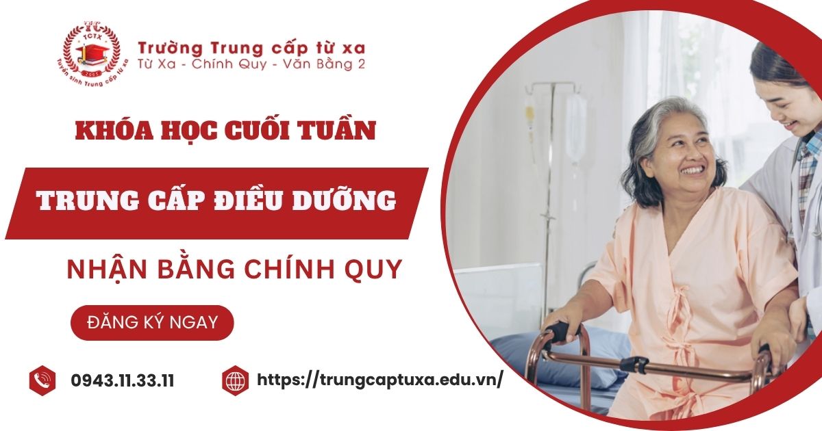 Nên học Trung cấp Điều dưỡng học cuối tuần dành cho người bận rộn ở đâu?