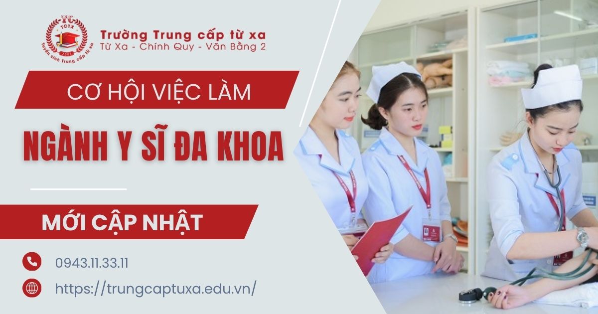 Cơ hội việc làm ngành Y sĩ sau khi ra trường