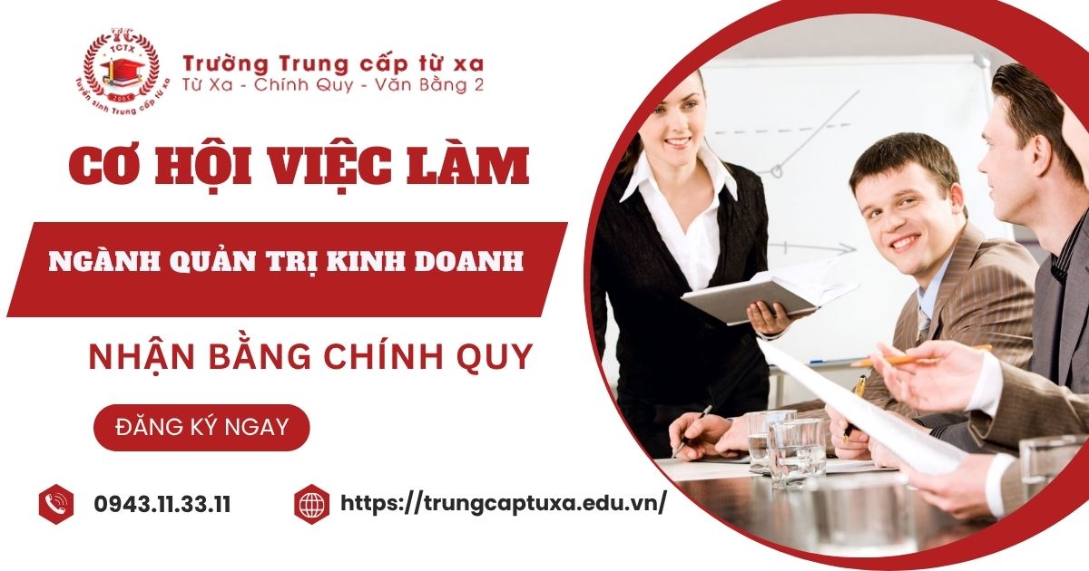 Học ngành Quản trị kinh doanh xong ra trường làm gì?