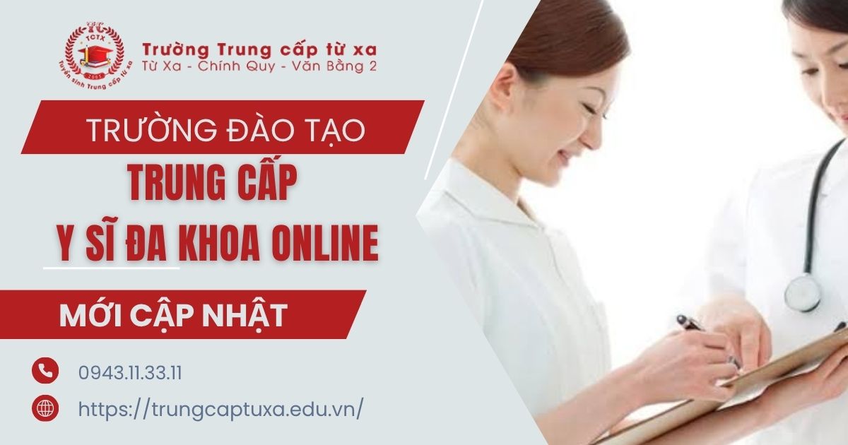 Trường học Trung cấp Y sĩ đa khoa online tại TPHCM